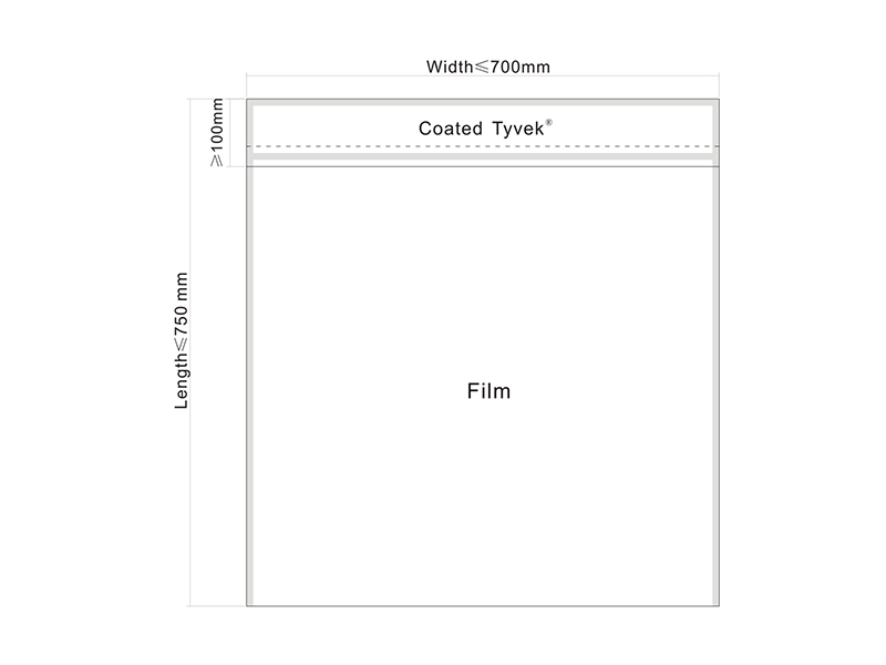 AMD header taske med Tyvek